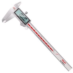 德力西电气电子游标卡尺高精度数显家用小型文玩珠宝深度油标卡尺