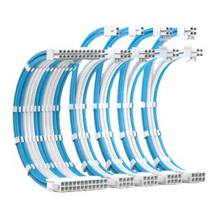 电源定制模组线华硕海韵利民振华鑫谷长城供电线发光线电脑模组线
