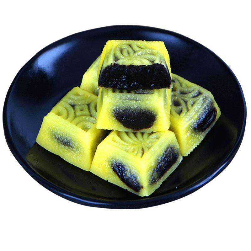 德御斋绿豆糕传统糕点夹心红豆沙芝麻馅绿豆糕独立装休闲零食茶点