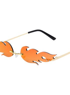 火焰造型墨镜万圣节眼镜