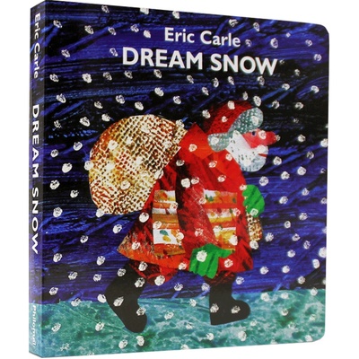 送音频Dream Snow梦雪圣诞节庆绘本Eric Carle新作英文原版幼儿童纸板翻翻书艾瑞卡尔爷爷Merry Christmas, brown bear同作者