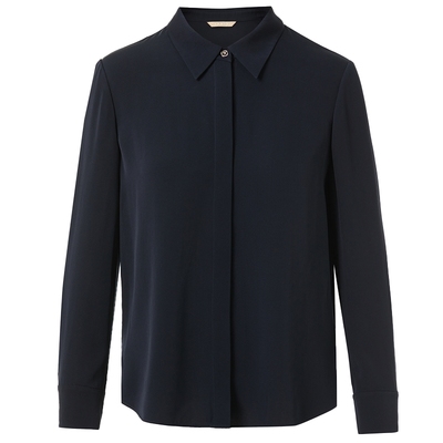 长袖桑蚕丝LANCY春季法式修身