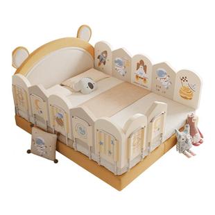 MeitingHome宇航员乳胶床围栏婴儿通用防掉护栏床边单块软包挡板