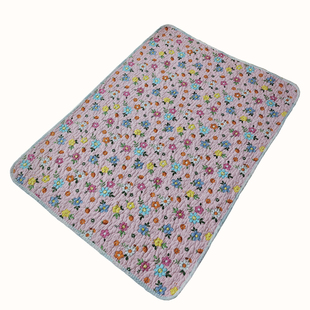 双面纯棉四季通用床单秋冬加厚夹棉床盖男士隔脏垫学生宿舍盖毯