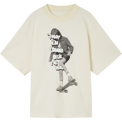 urlazh/有兰宽松休闲T恤