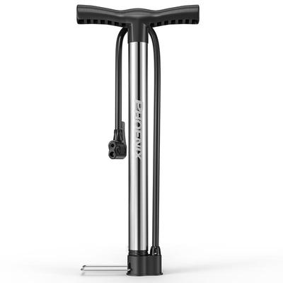 凤凰不锈钢短款打气筒自行车篮球