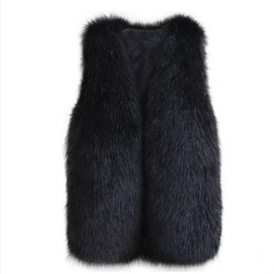 狐狸毛百搭风修身保暖皮草马甲