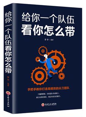 给你一个团队,看你怎么带 带队伍管理方面的书籍 企业管理书籍 团队员工人员激励管理带团队 餐饮销售酒店管理书籍