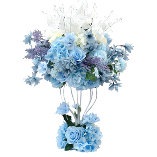 KTV桌面摆花包厢桌花摆件生日布置装饰台花宴会餐桌花假花仿真花