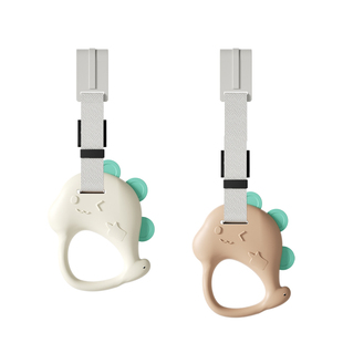 婴儿床围栏学站立手拉环宝宝拉力环扶站神器床护栏可啃咬挂件玩具