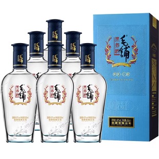 劲牌毛铺专卖店42度黑荞酒500ml*6瓶整箱高档酒水正品白酒基酒
