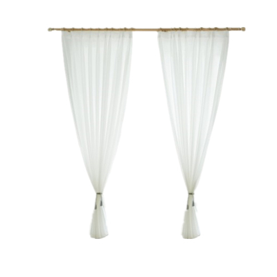 加厚纱帘白纱防晒不透人阳台纱