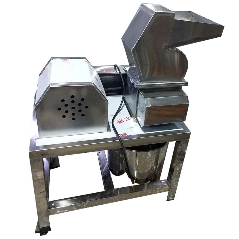 不锈钢粗碎机 化工塑料破碎机 桂皮木薯树根树枝植物中药材粉碎机