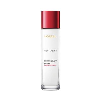欧莱雅复颜专研清乳柔肤水130ml 保湿修护抗皱紧致视黄醇爽肤水