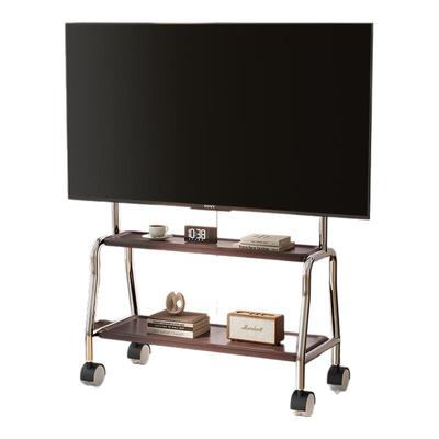 propre电视机支架不锈钢带轮推车