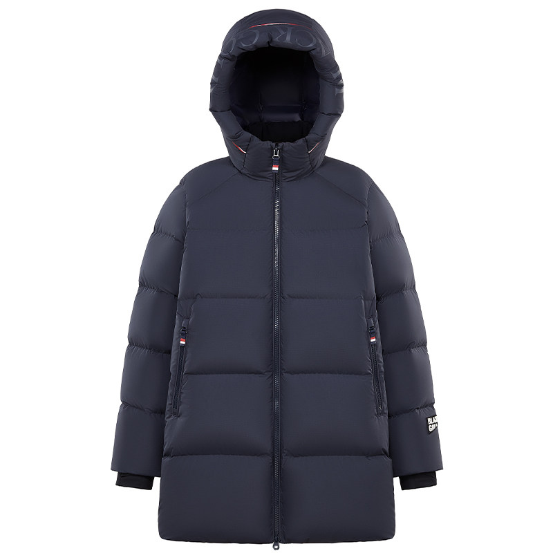 【高梵黑金儿童鹅绒服6.0】2026新款黑金学院风夺冠长款鹅绒服