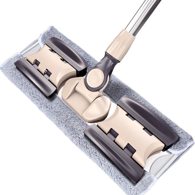 大号刮刮乐拖把铝合金免手洗