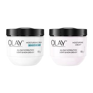 olay玉兰油滋养面霜轻薄护肤美白提亮去黄保湿抗皱润肤官方旗舰店