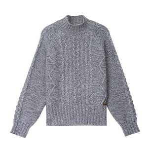 半高领羊绒衫2025新款秋冬毛衣女士加厚短款内搭针织打底衫可外穿