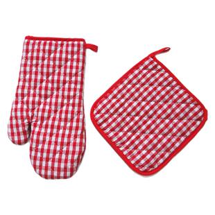 JOJO'S L. PD.Draft.乡村色织格隔热手套烘焙手套隔热垫 | 腹稿