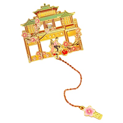 博物馆文创伴手礼金属书签 武汉大学毕业礼物老师学生纪念品定制