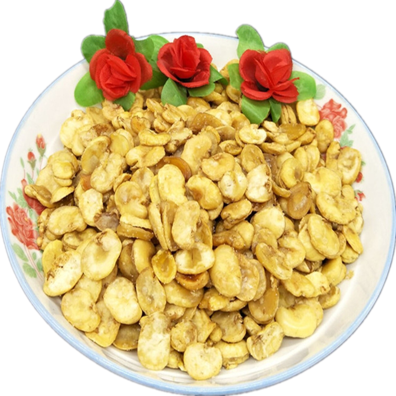 大同浑源特产莲花豆兰花豆凉粉油炸蚕豆零食大豆瓣休闲零食蚕豆瓣