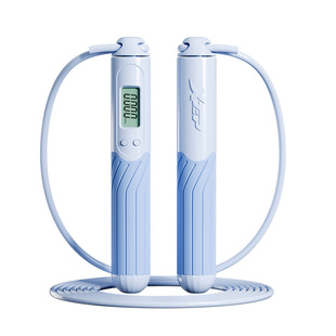 特步跳绳中考专用学生初中成人减肥儿童小学钢丝计数无绳体育男士