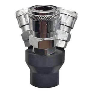 空压机三叉接头气管快速接头气动管接头c式圆通气泵接头气动元件