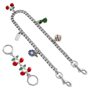 适用于coach蔻驰流浪包立体樱桃延长链laurel31肩带改造链条配件