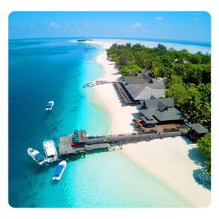 寰亚假期 仙本那马达京彩瑚度假村 Mataking沙滩屋 一岛一酒店