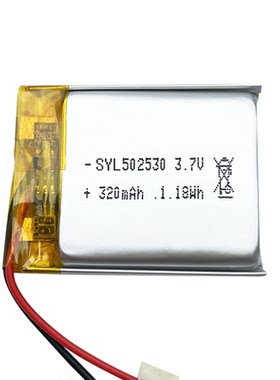 502530聚合物锂电池3.7v补水仪耐高温行车记录仪F8凌度DM900BL580