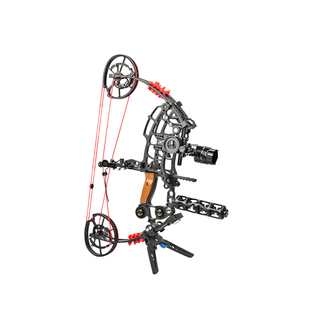 恶棍两用弓Pro户外打钢珠小怪兽复合弓射击手车载短轴钢珠射箭弓