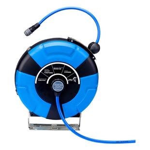 汽车美容自动伸缩卷管器汽修气鼓气动PU夹纱管气线风管回收卷管器