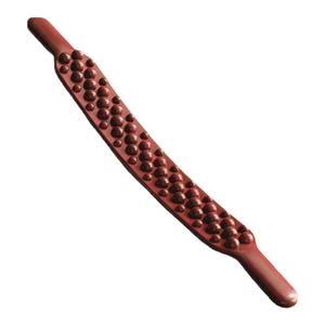 擀筋棒双排按摩刮痧棒全身通用经络疏通揉腹部赶筋棍刮腿推背工具