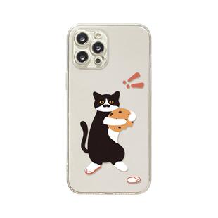 benefit心虚的偷饼干小猫17适用于iphone16promax苹果15PRO手机壳13新款14套12个性11透明xsmax硅胶xr防摔8p