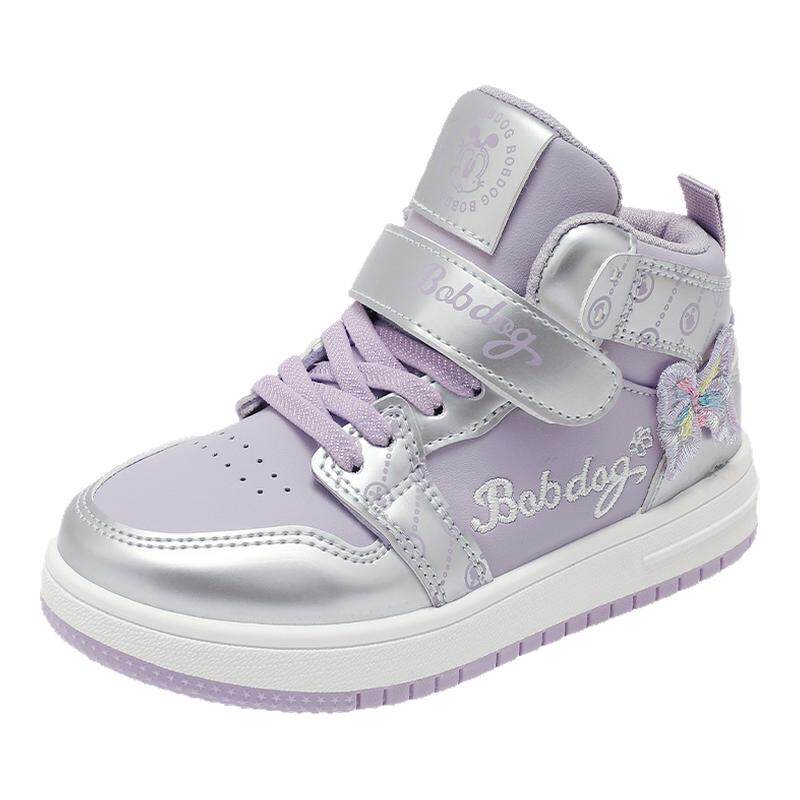 巴布豆童鞋官方旗舰店正品女童鞋子2025新款女孩鞋子儿童款运动鞋