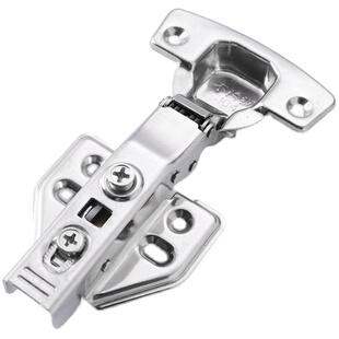 304不锈钢液压阻尼缓冲铰链衣橱柜门橱柜直中大弯烟斗柜门合页