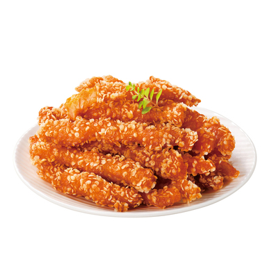 三只小胖虎雪花鸡柳酥脆冷冻