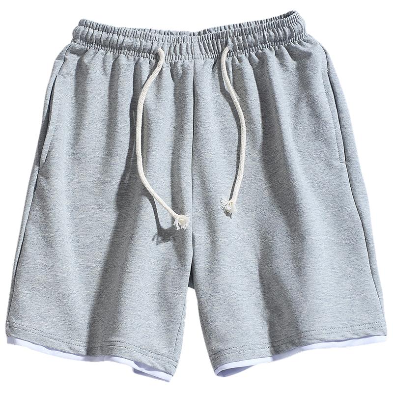 假两件短裤男女潮夏季休闲宽松