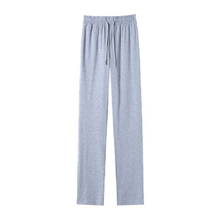 青少年高中初中生秋冬加绒裤子棉质直筒春秋加长版女运动休闲裤