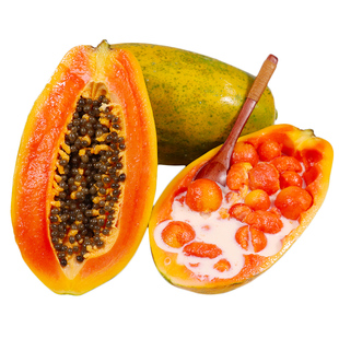 海南红心木瓜树上熟甜大青牛奶冰糖木瓜新鲜水果整箱10斤礼盒顺丰