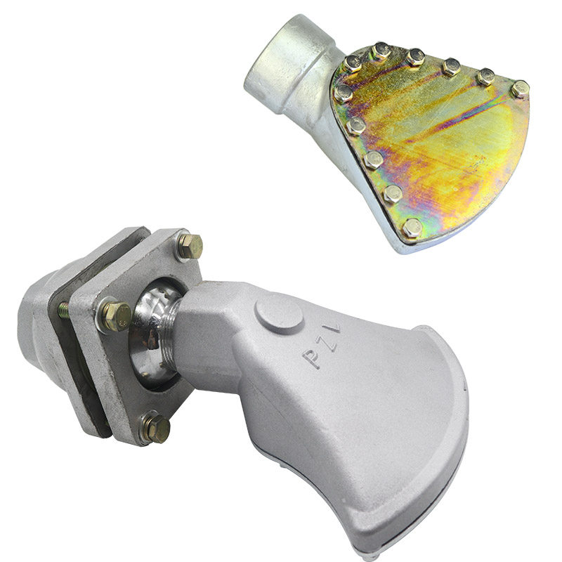 洒水车鸭嘴喷头环卫车中联重科洗扫车配件洒水嘴鸭掌扇形喷嘴dn50