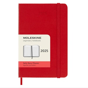 清货过期Moleskine 2024/2025日程本周计划日记本厚本手账打草稿