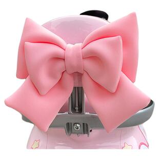 电动车装饰小配件蝴蝶结耳朵天使翅膀可爱改造爱玛雅迪台铃车贴