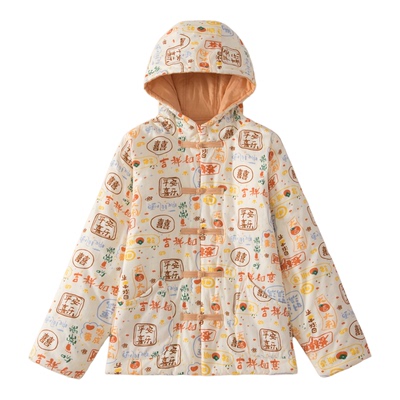 女士里外纯棉棉花棉袄