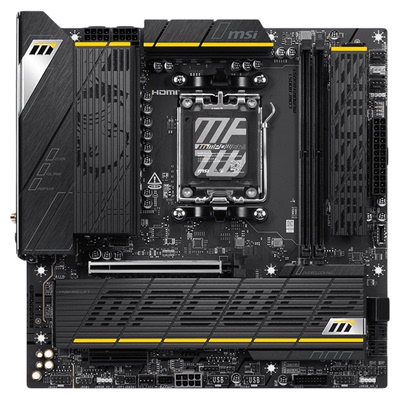 MSI/微星B850MPOWER台式电脑超频主板AMD平台 支持9700X/9950X3D