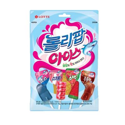 乐天冰激凌棒棒糖桶装660g