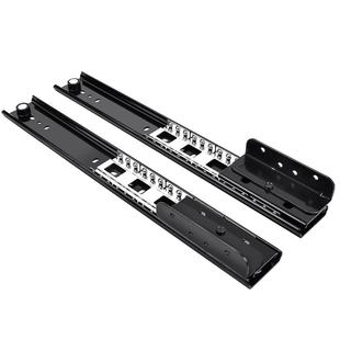 重型飘窗滑轨书桌伸缩推拉轨道窗台抽拉五金配件桌面隐形静音导轨