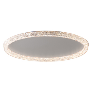 客厅吸顶灯2025新款现代大气轻奢高级感普瑞护眼意式极简圆形主灯