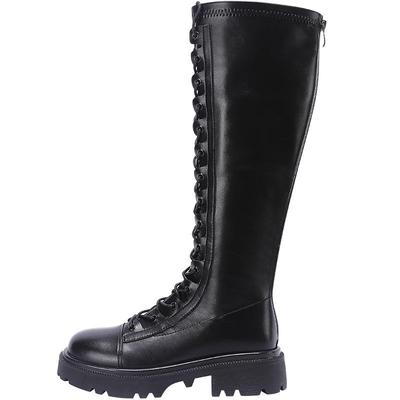 达芙妮骑士靴显高显瘦经典长筒靴